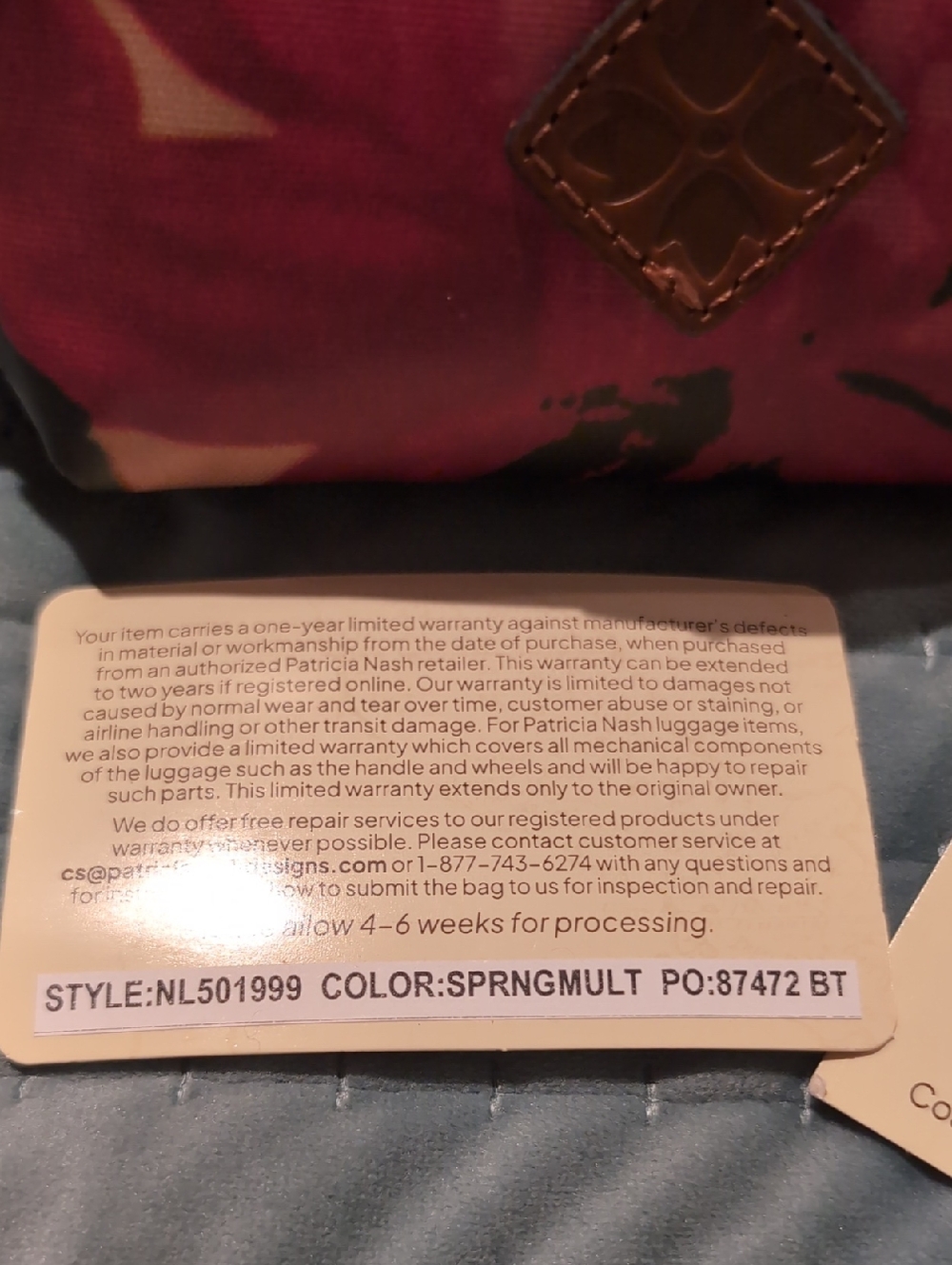 Patricia Nash Pouch - Picture 2 of 6